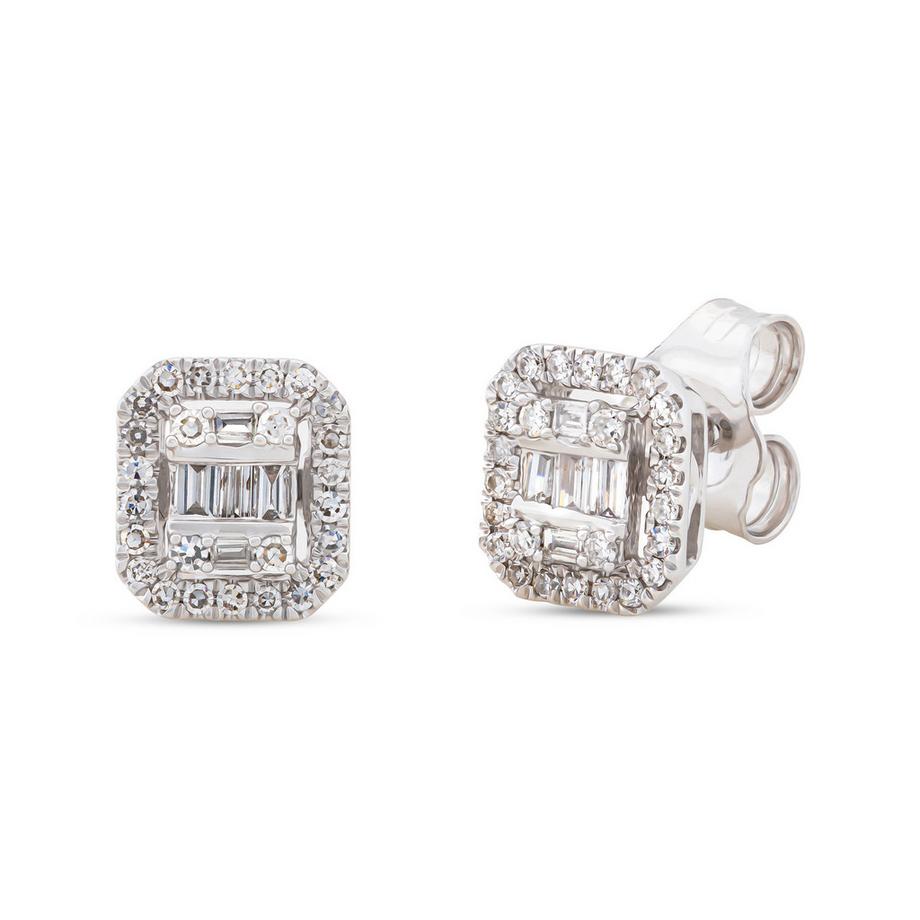 Boucle d'oreille avec diamant