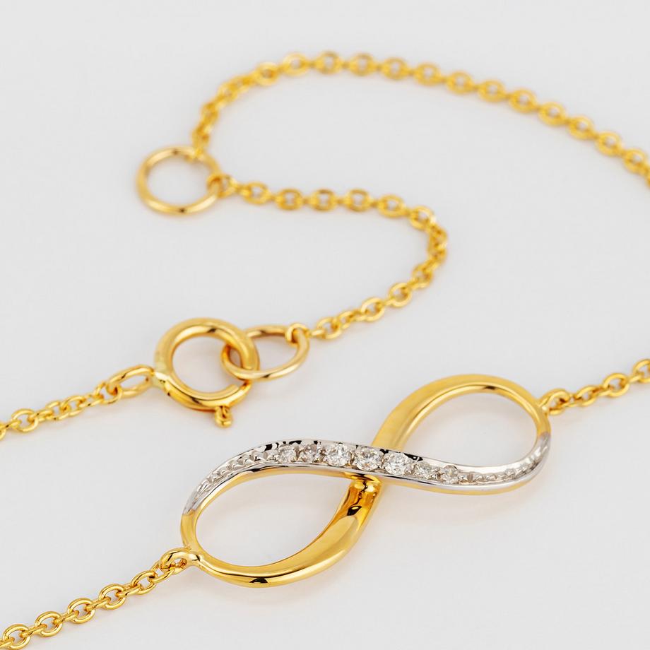 L' Atelier Gold 18 Karat by Manor  Set Collier/Armkette 