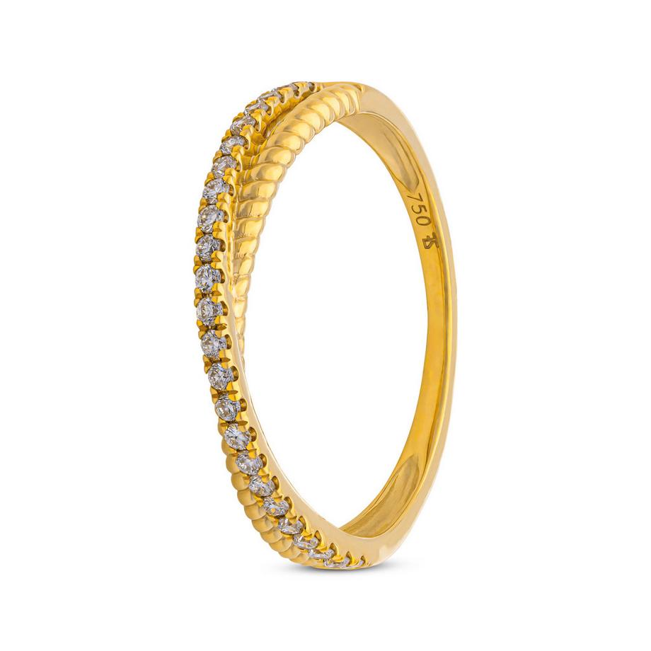 Bague avec diamant