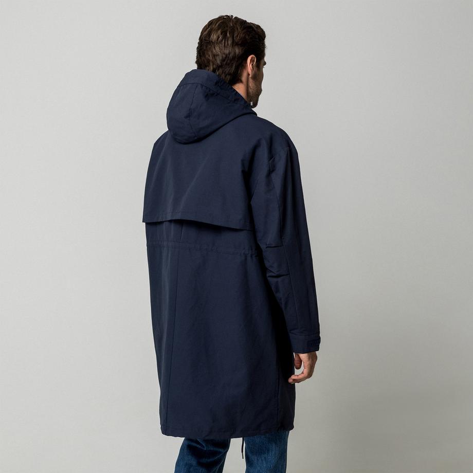 Manor Man Parka con cappuccio amovibile  