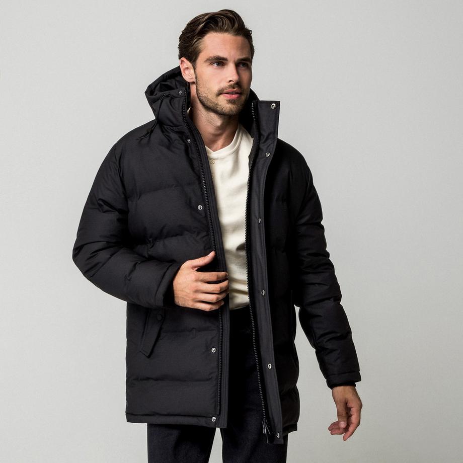 Manor Man Piumino con cappuccio  