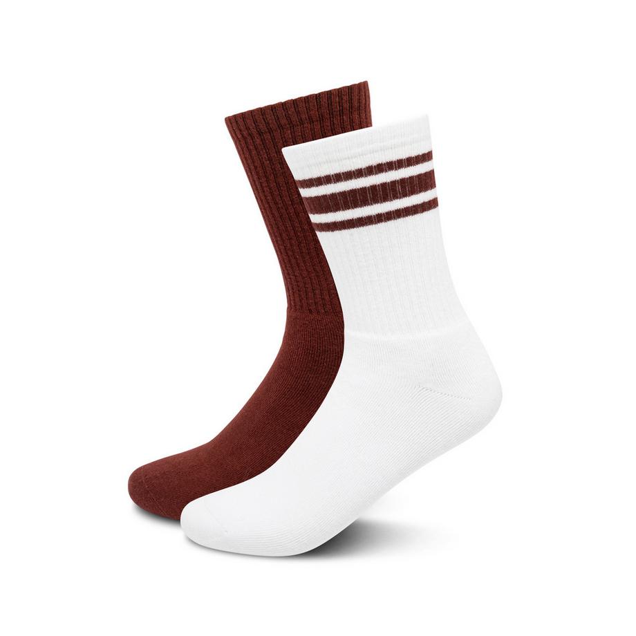 Lot de 2 paires de chaussettes, hauteur mollet