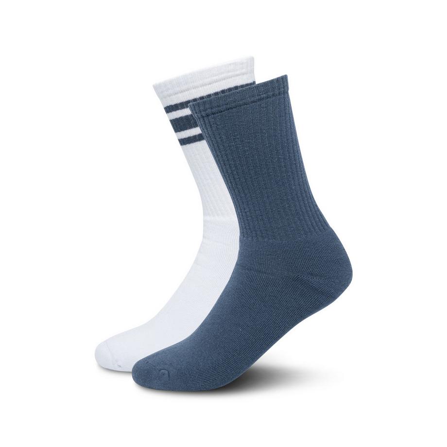 Lot de 2 paires de chaussettes, hauteur mollet