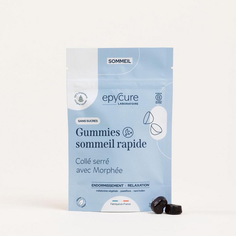 Epycure  Gummies Sommeil Rapide Sans Sucres 