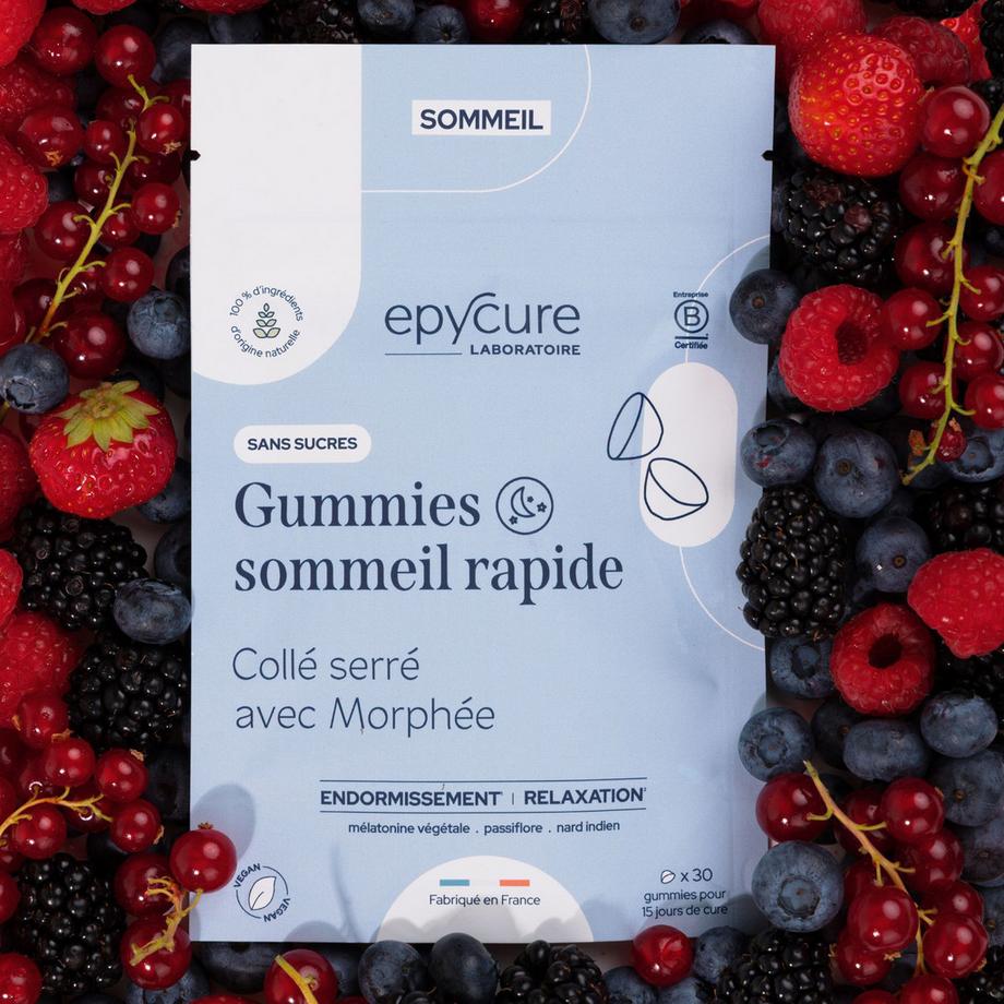 Epycure  Gummies Sommeil Rapide Sans Sucres 