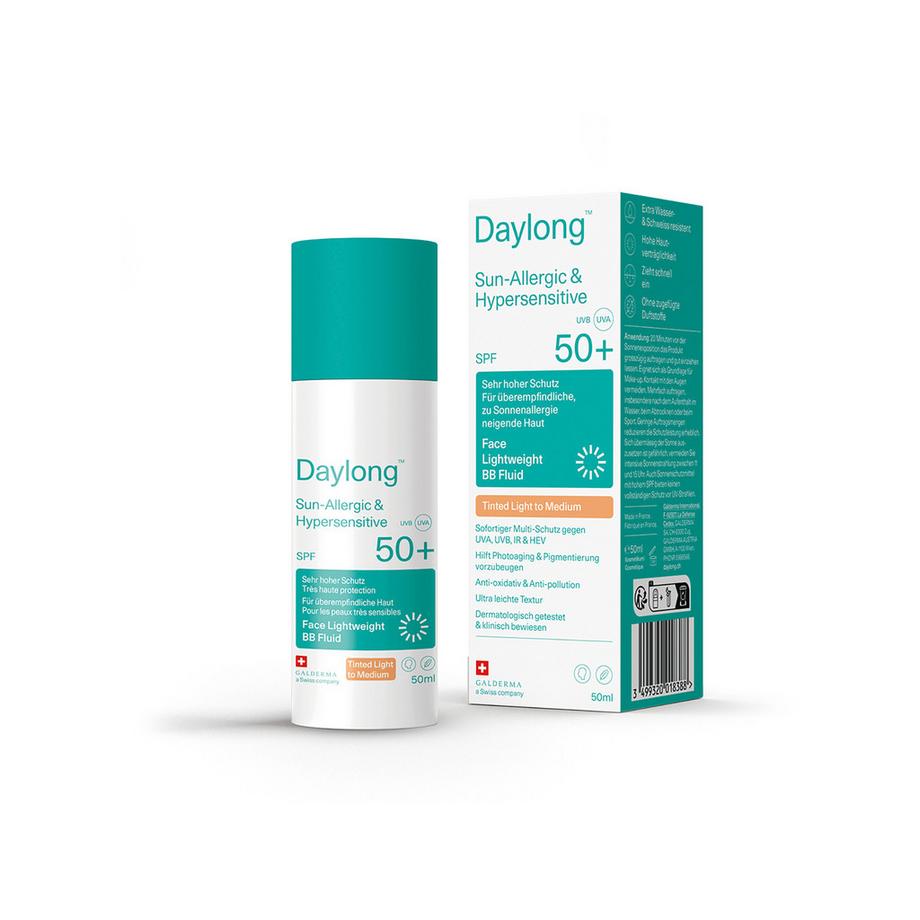 Sun-Allergic & Hypersensitive Face Lightweight BB Fluid SPF 50+