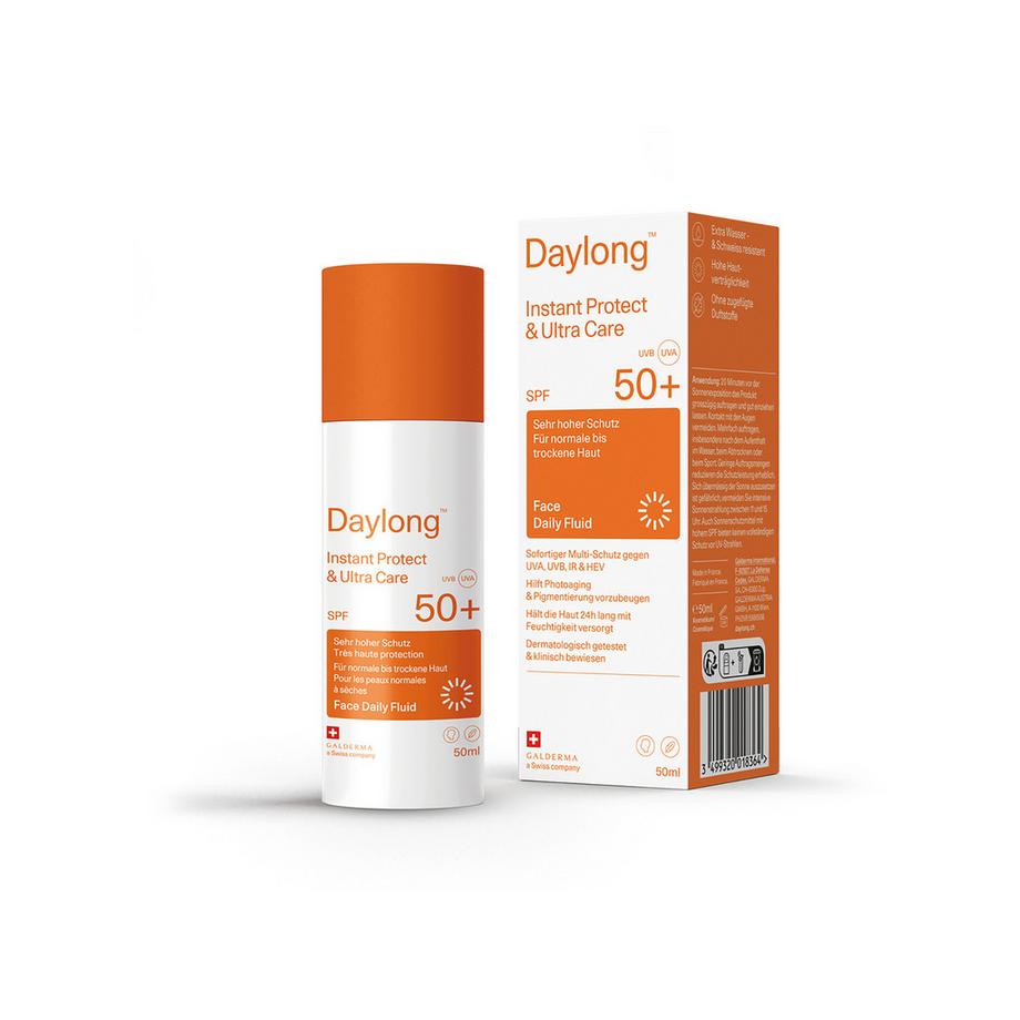 Instant Protect & Ultra Care Face Daily Fluido SPF 50+