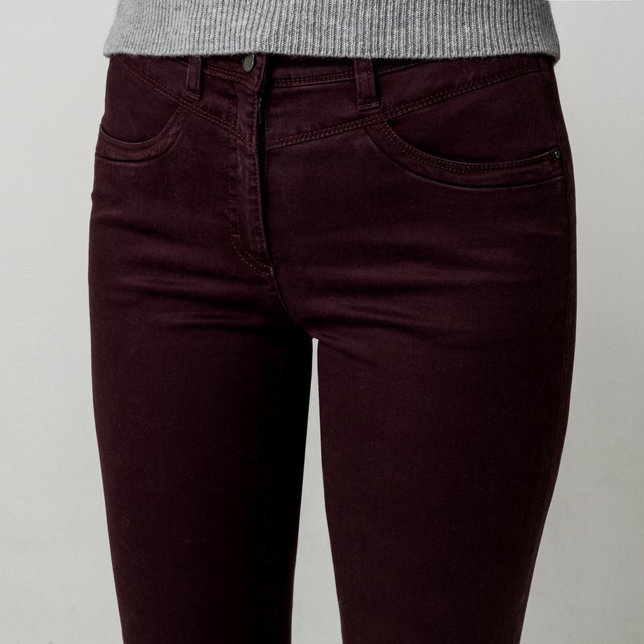 RAPHAELA BY BRAX Laura New Soft Winter Satin Pantalon 5 poches  
