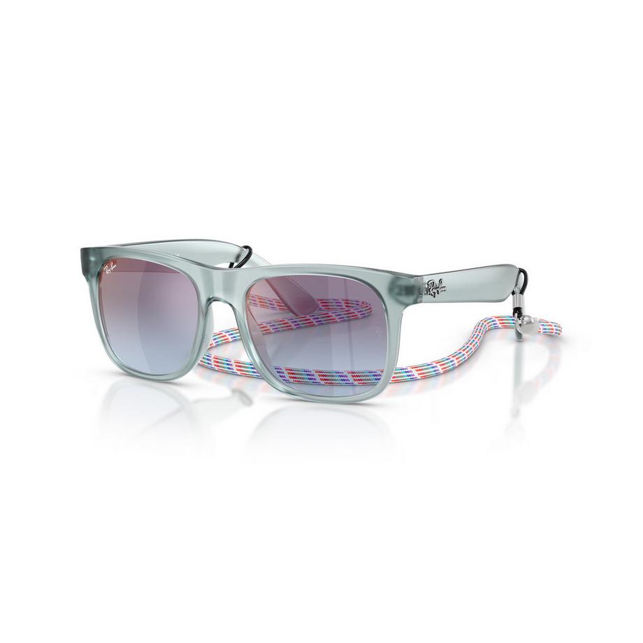 Ray Ban JUNIOR Quadratische Sonnenbrille mit Band  