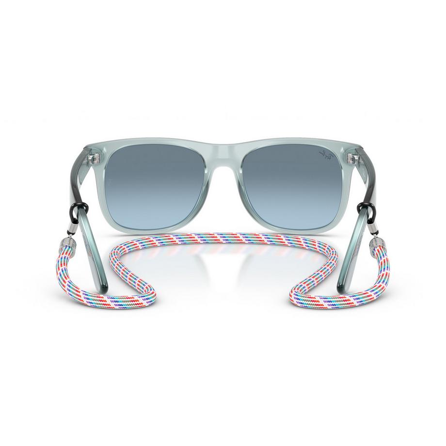 Ray Ban JUNIOR Quadratische Sonnenbrille mit Band  