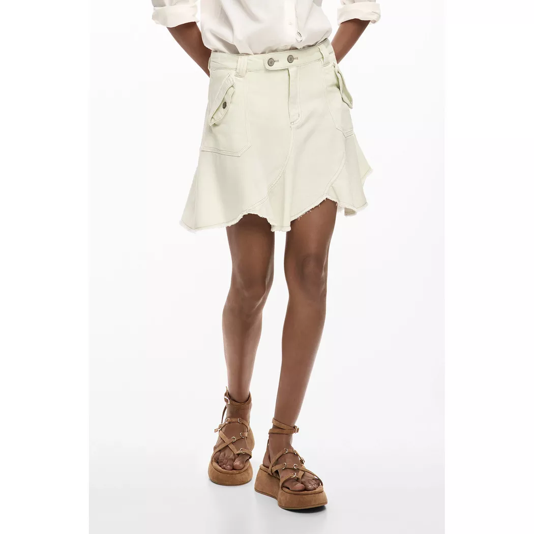 Desigual Jupe mini WHITE XL female 2