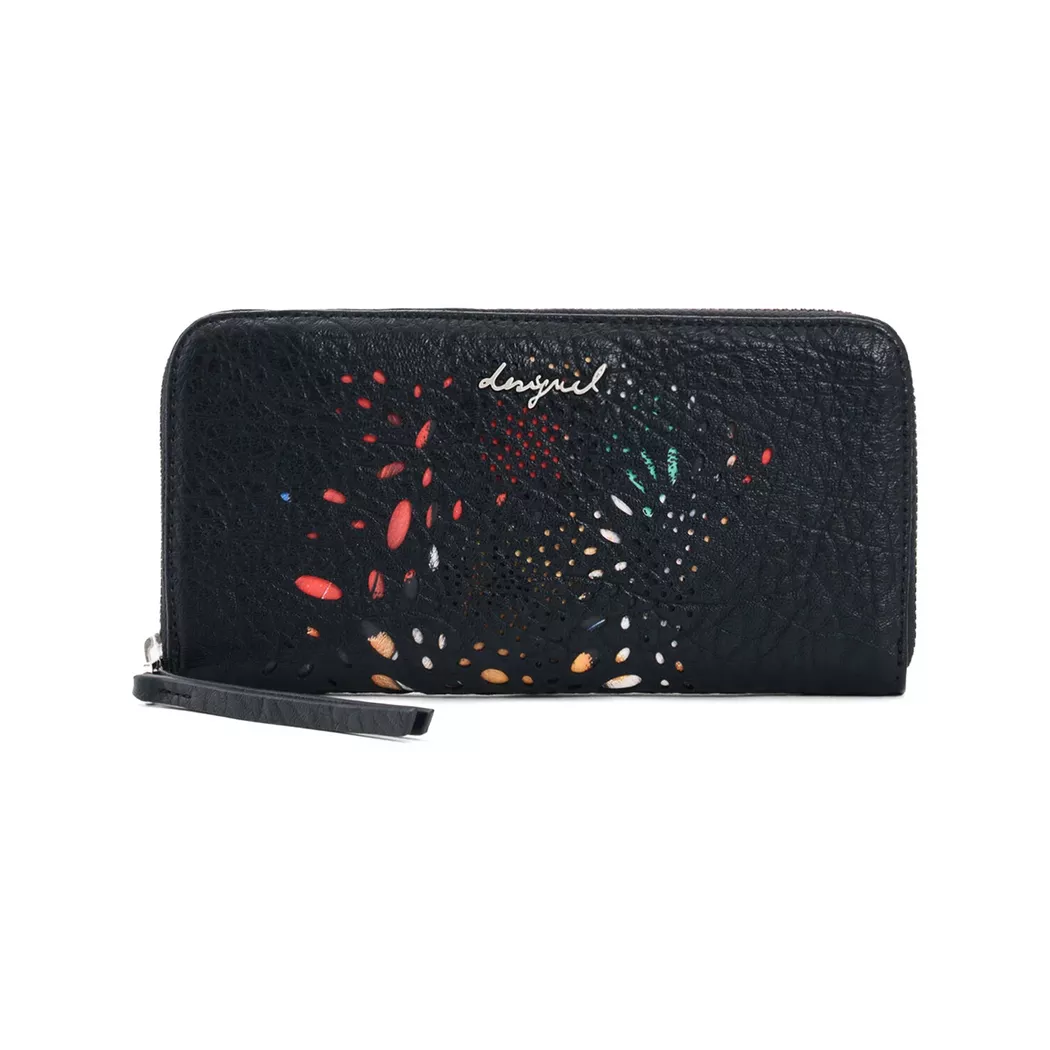 Desigual Porte-monnaie ajouré papillon BLACK U female 2