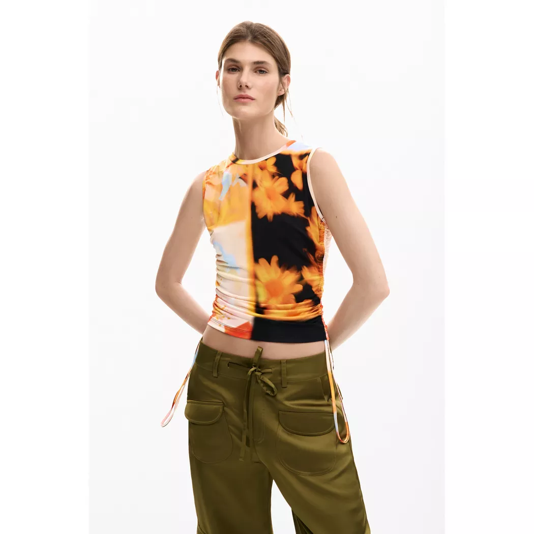 Desigual T-shirt conçue par mr. christian lacroix MATERIAL FINISHES M female 2