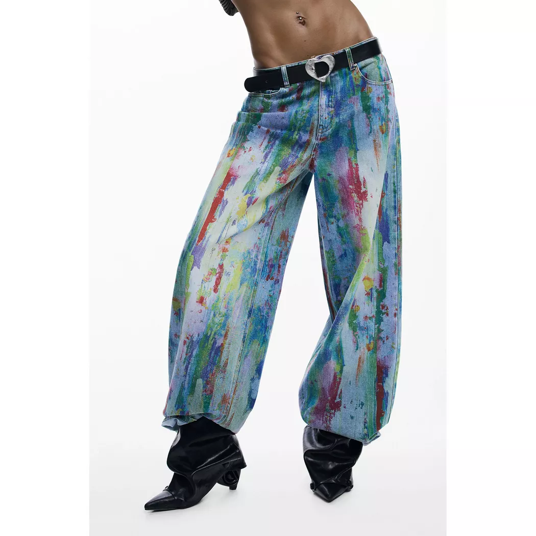 Desigual Pantalon denim jogger BLUE 40 female 9