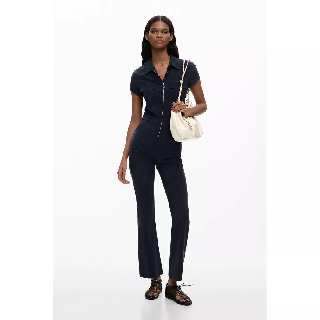 Desigual Combinaison longue à fermeture éclair BLUE L female 3
