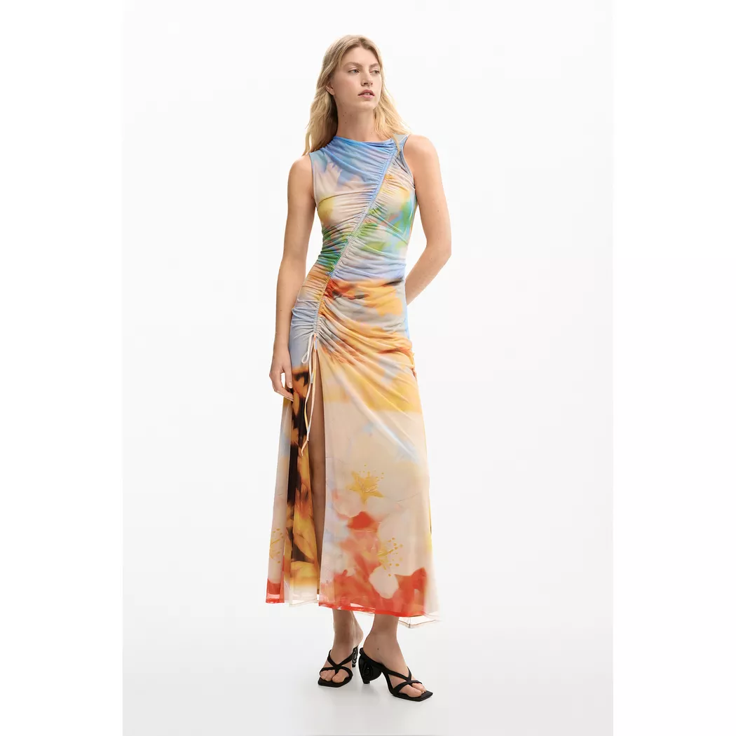 Desigual Robe maille arty MATERIAL FINISHES M female 5