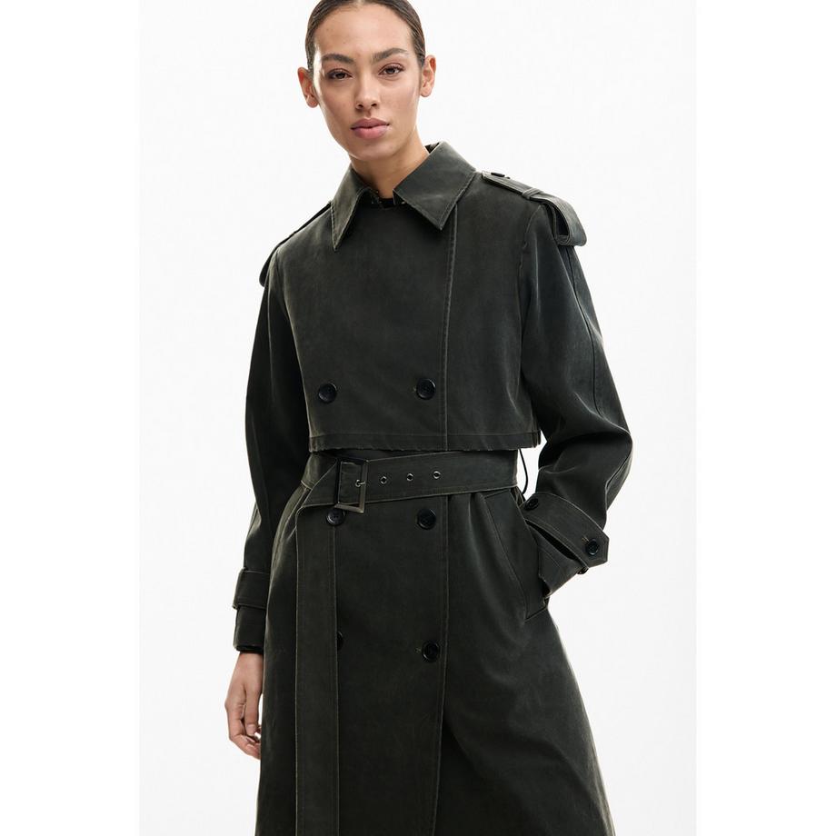 Desigual Long Trench-coat  