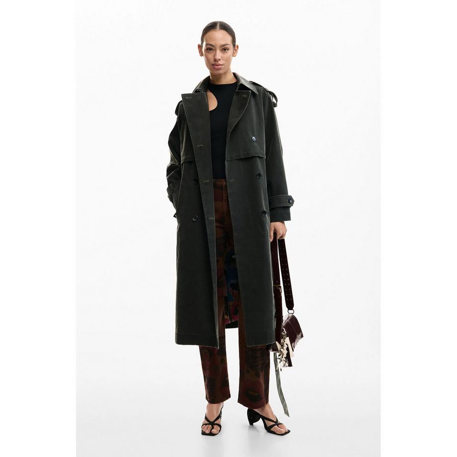 Desigual Long Trench-coat  