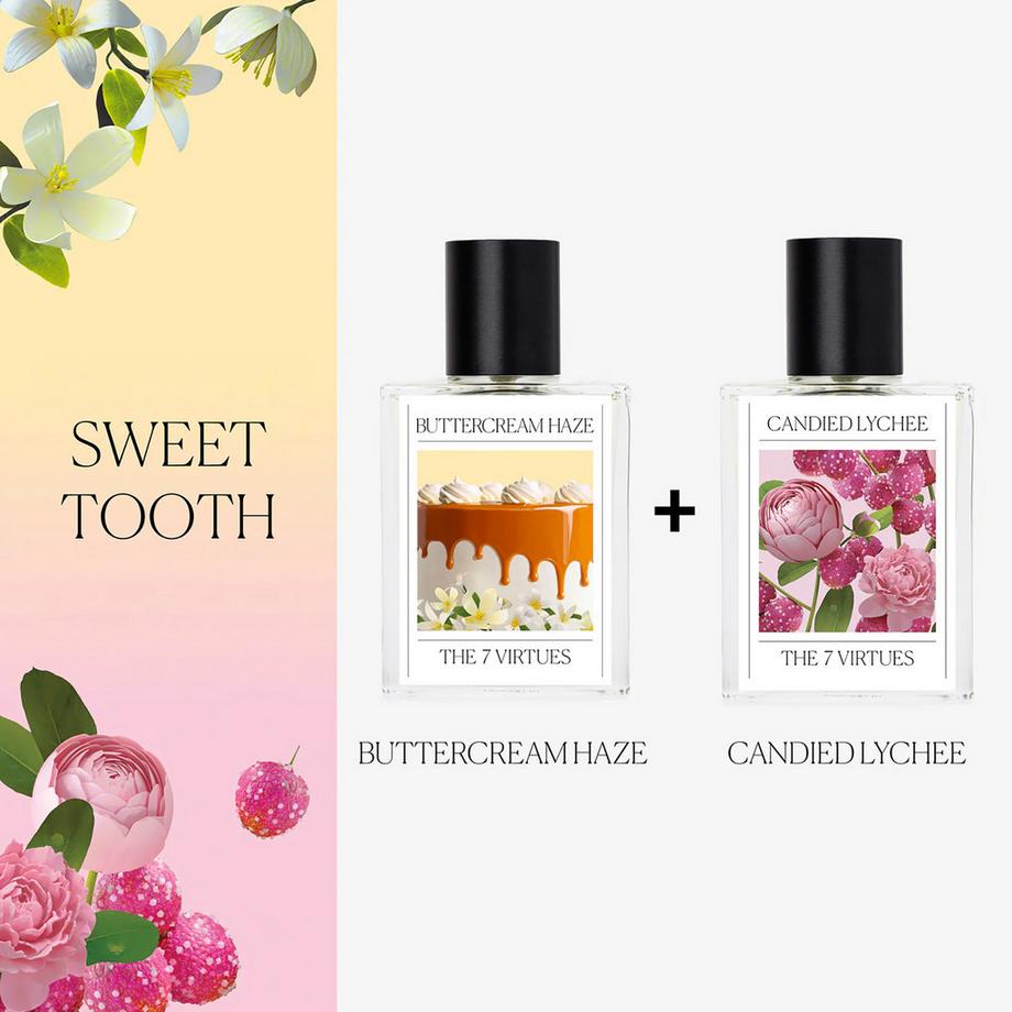 THE 7 VIRTUES Layering Discovery Set – Set di prova per profumi da sovrapporre  