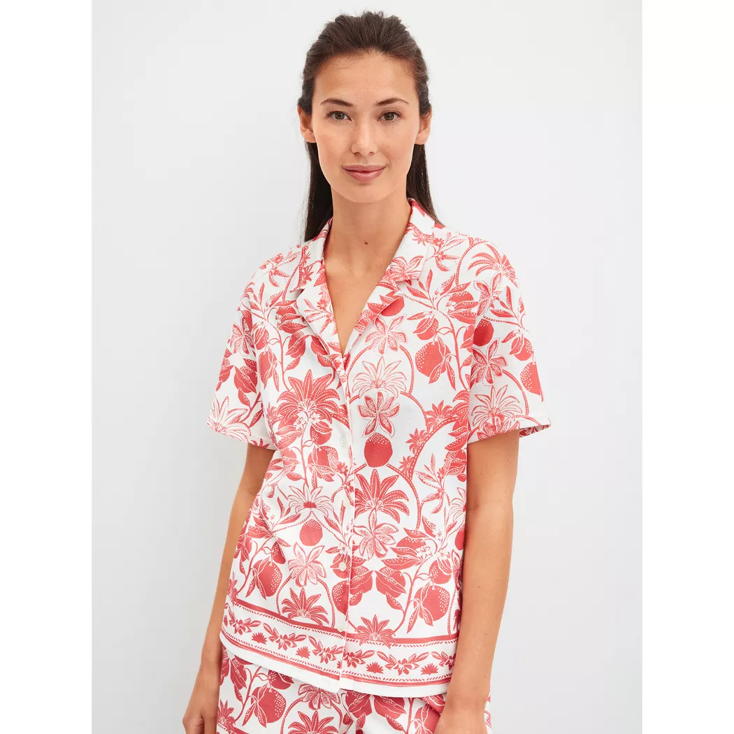 Calida - Hemd, kurzarm, für Damen, Rose Größe S