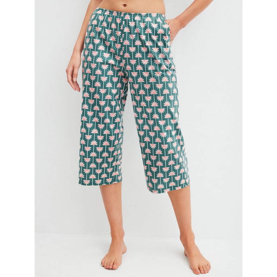 Pyjamahose, 3/4-Länge