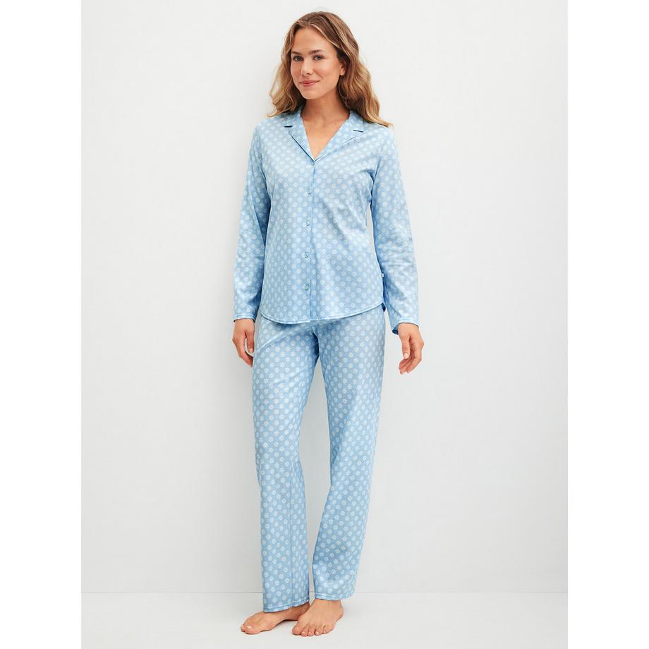 Pyjama-Set, manches longues