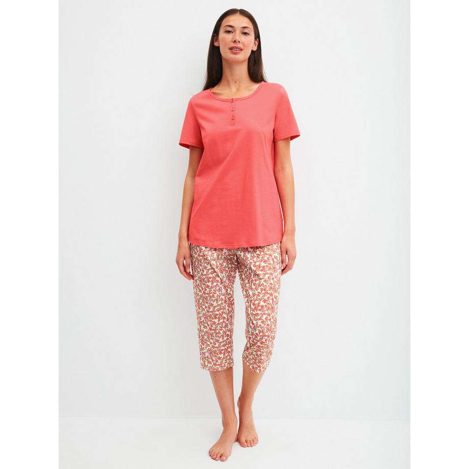 Pyjama-Set 3/4, manches courtes