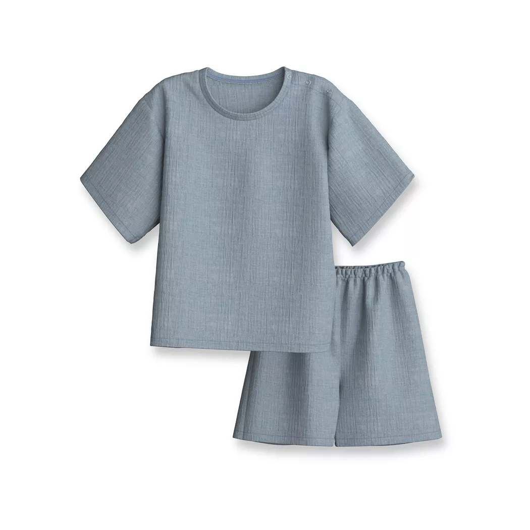 Calida - Pyjama-Set, kurzarm, 116, Blau Denim