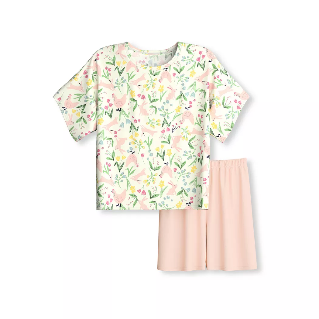 Calida - Pyjama-Set, kurzarm, 140, Chrom