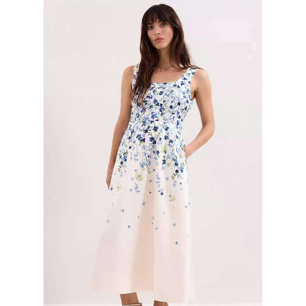 Phase Eight - Cocktailkleid, ärmellos, für Damen, Creme, Größe 38