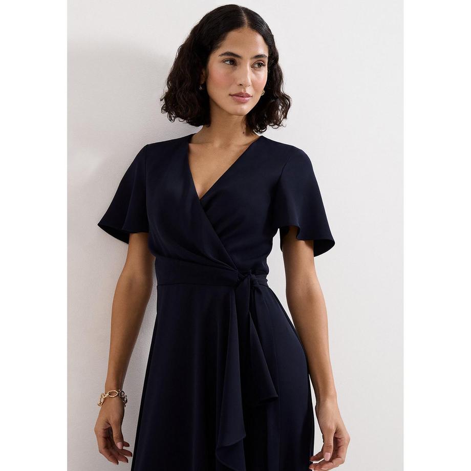 Phase Eight Julissa Robe portefeuille à manches courtes  