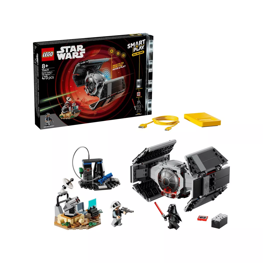 LEGO Star Wars 75421 SMART Play: Darth Vaders TIE Fighter