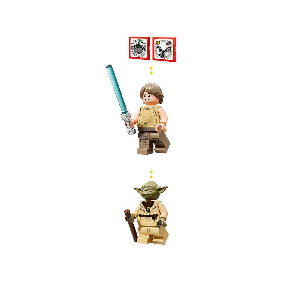 LEGO®  75422 SMART Play™ : la hutte de Yoda et l’entraînement Jedi 