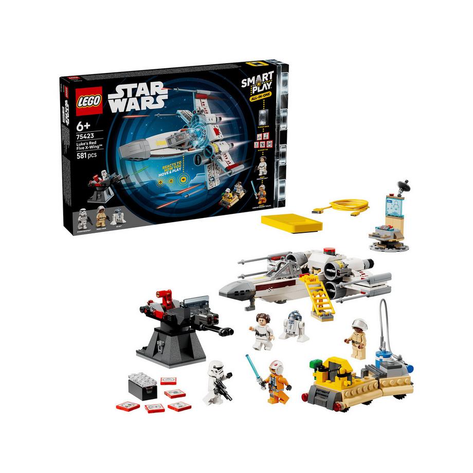 75423 SMART Play™ : le X-Wing™ Red Five de Luke