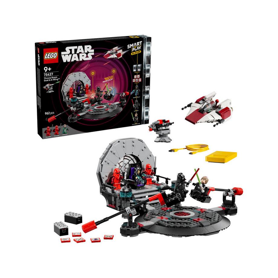 75427 SMART Play™ : duel dans la salle du trône et chasseur A-Wing™