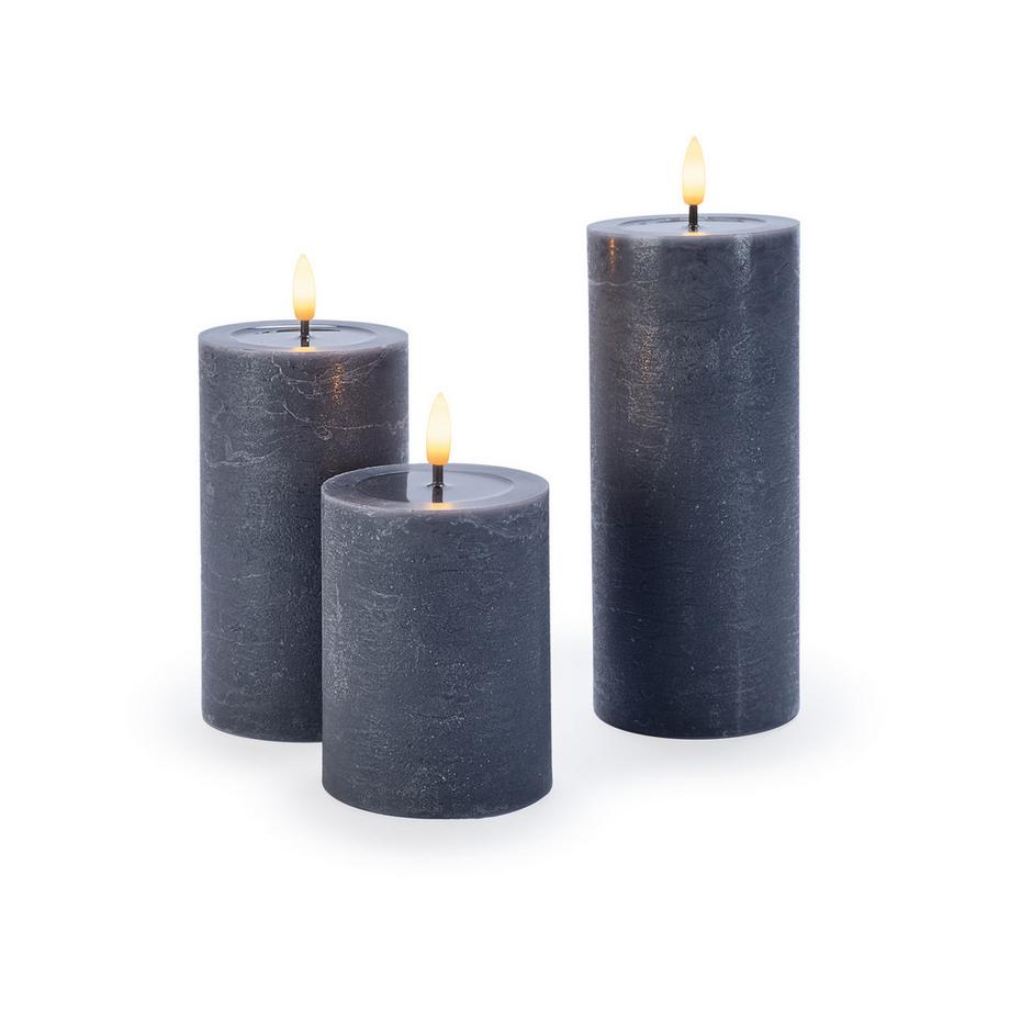 Bougie cylindrique à LED