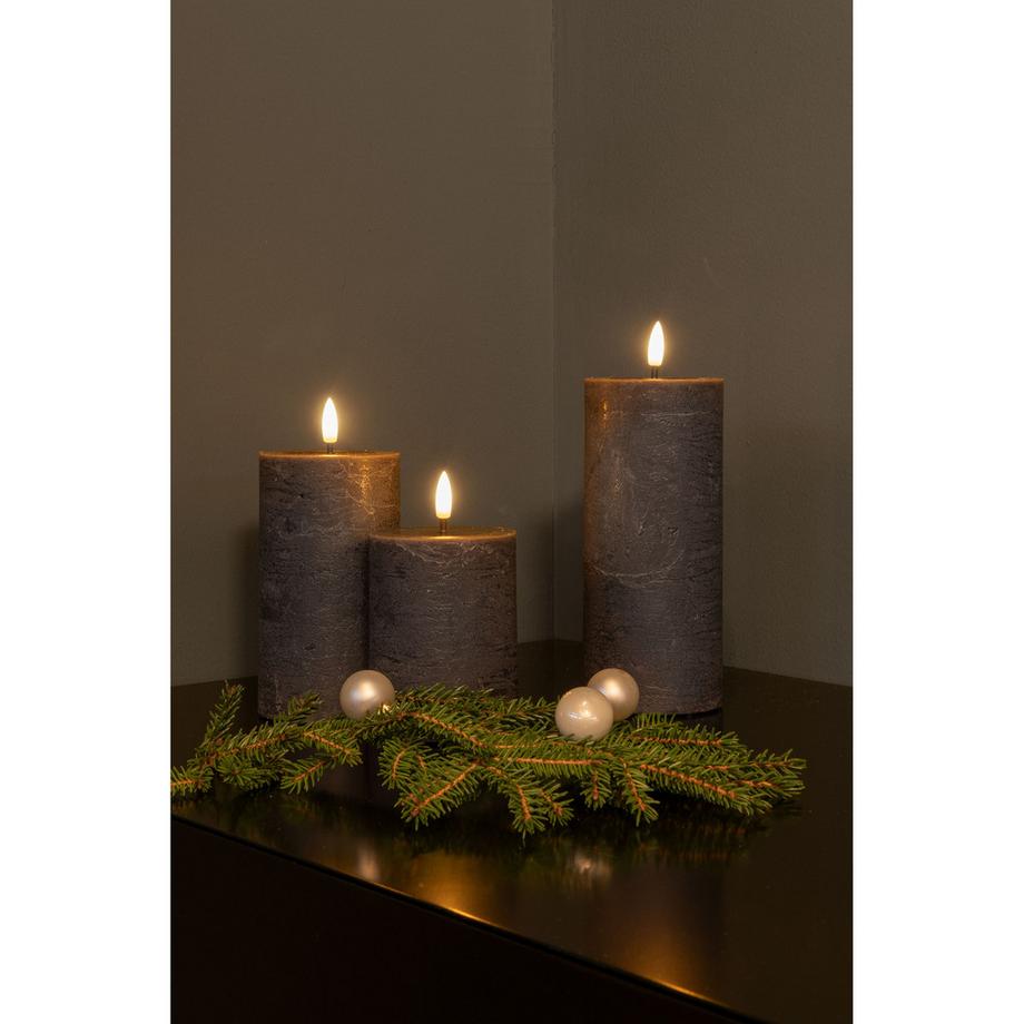 STT Bougie cylindrique à LED Candle Set 