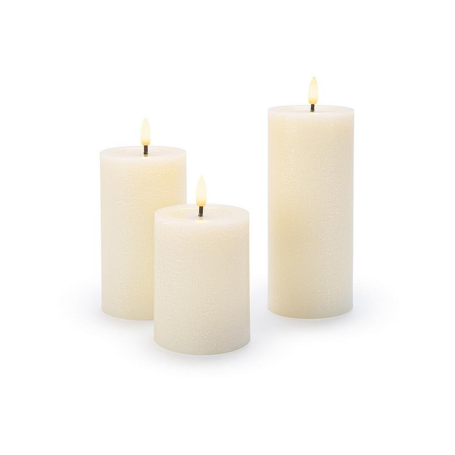 Bougie cylindrique à LED