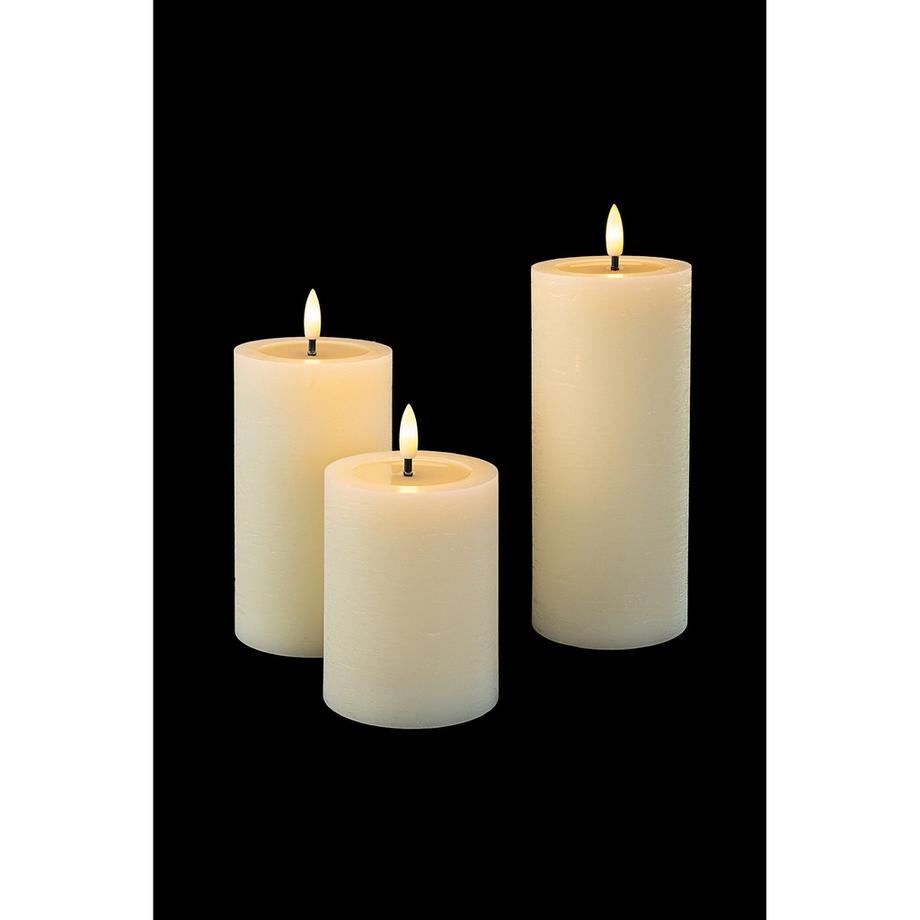 STT Bougie cylindrique à LED Candle Set 