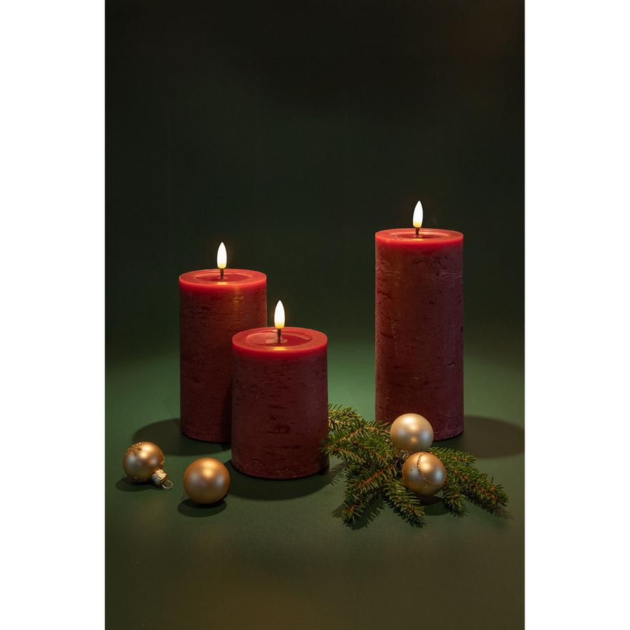 STT Bougie cylindrique à LED Candle Set 