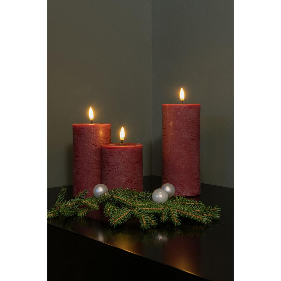 STT Bougie cylindrique à LED Candle Set 