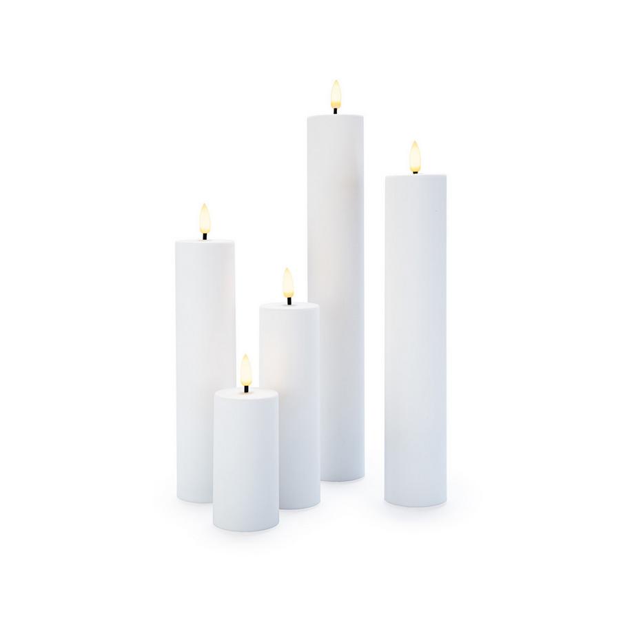 Bougie cylindrique à LED
