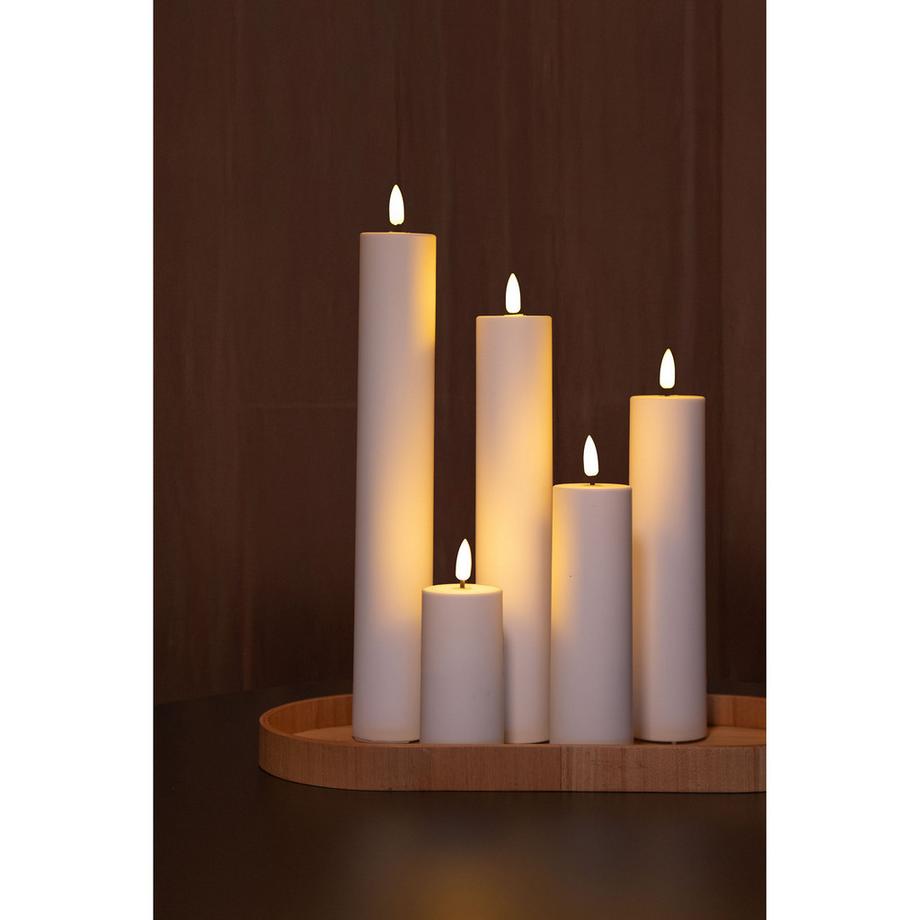 STT Bougie cylindrique à LED Candle Set 