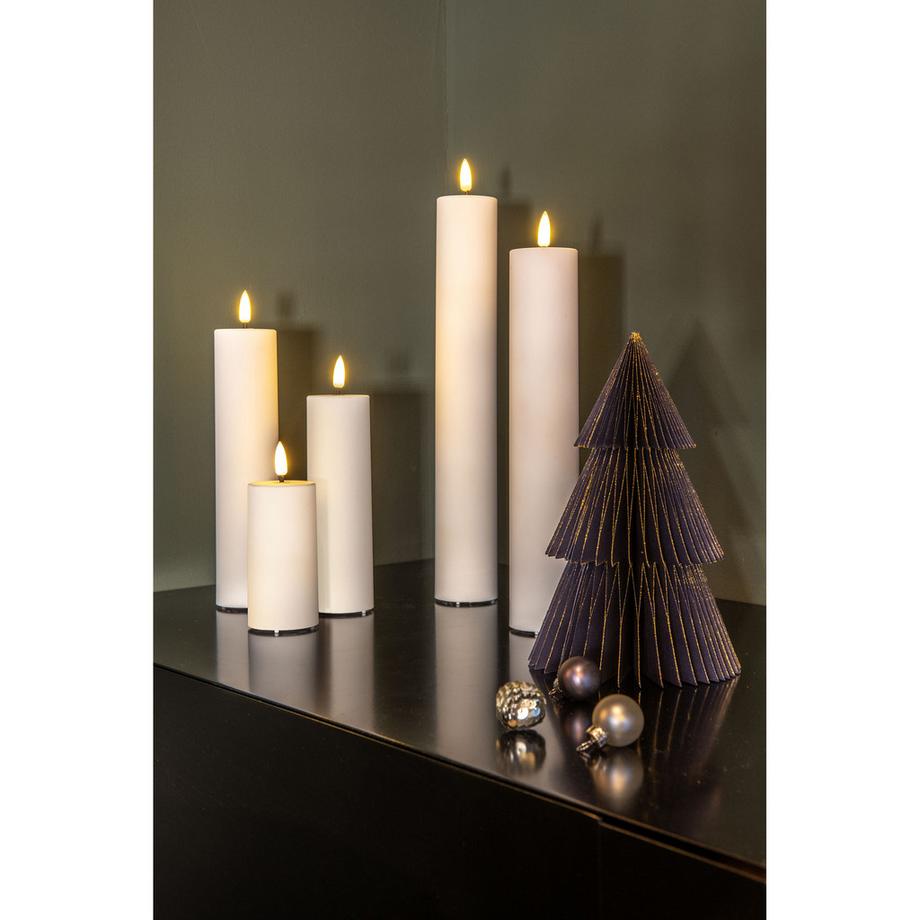 STT Bougie cylindrique à LED Candle Set 