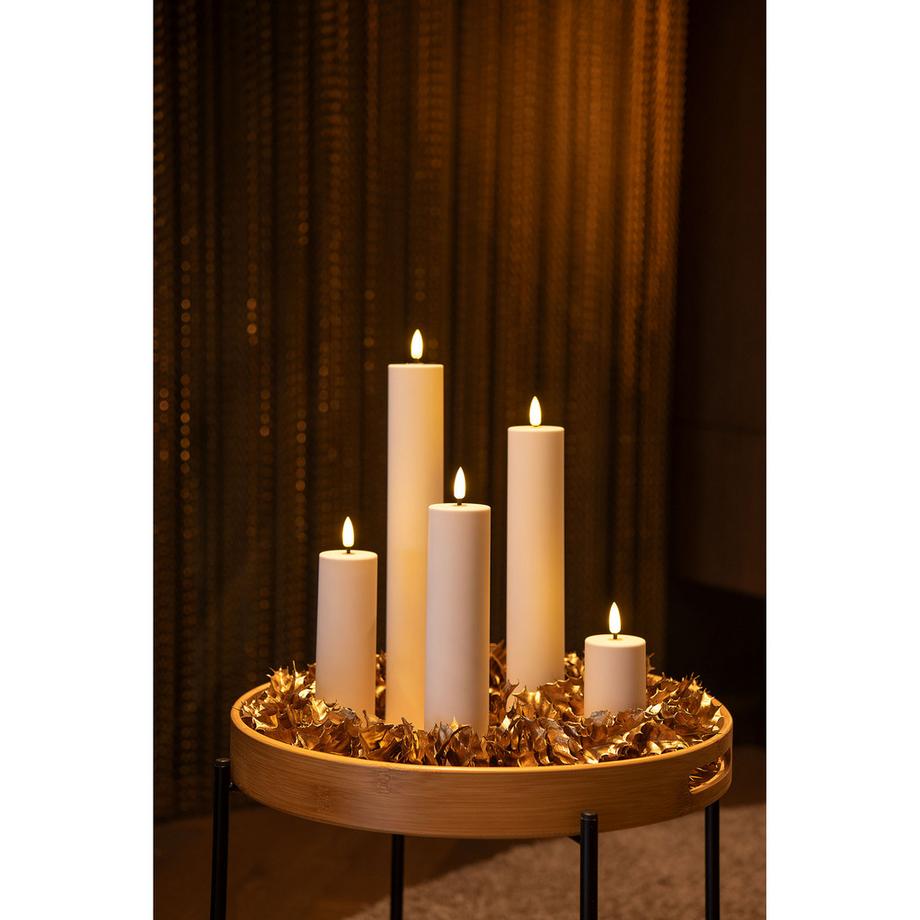 STT Bougie cylindrique à LED Candle Set 