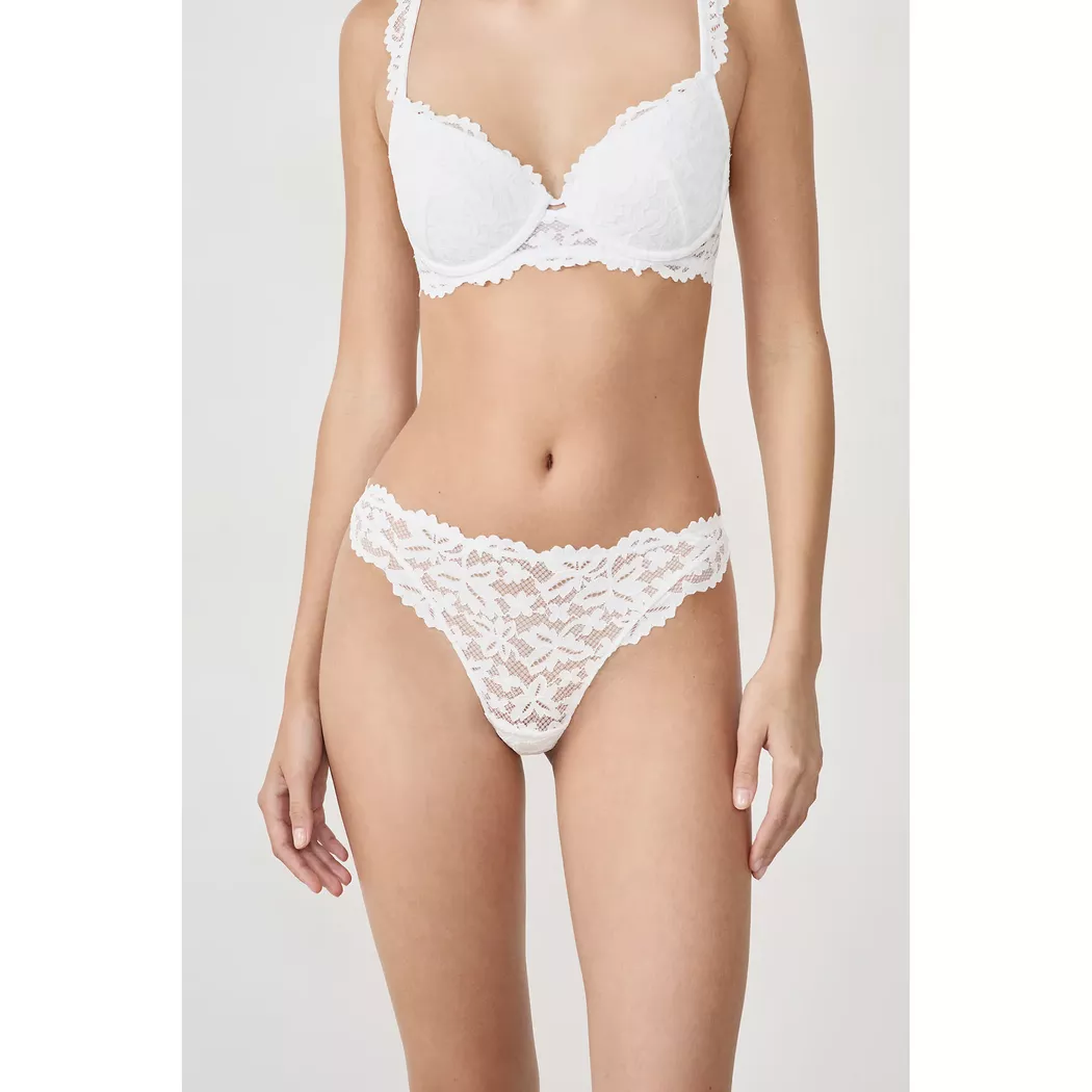 Etam - Tanga, für Damen, Ecru Größe 36 2