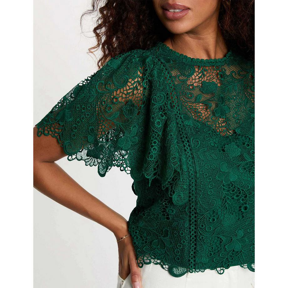 MORGAN Top en dentelle  
