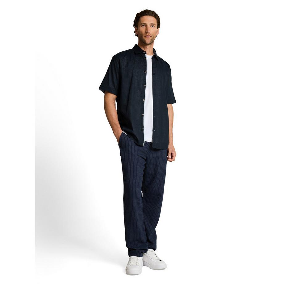 TOM TAILOR Chemise à Manches Courtes Boutonnée  