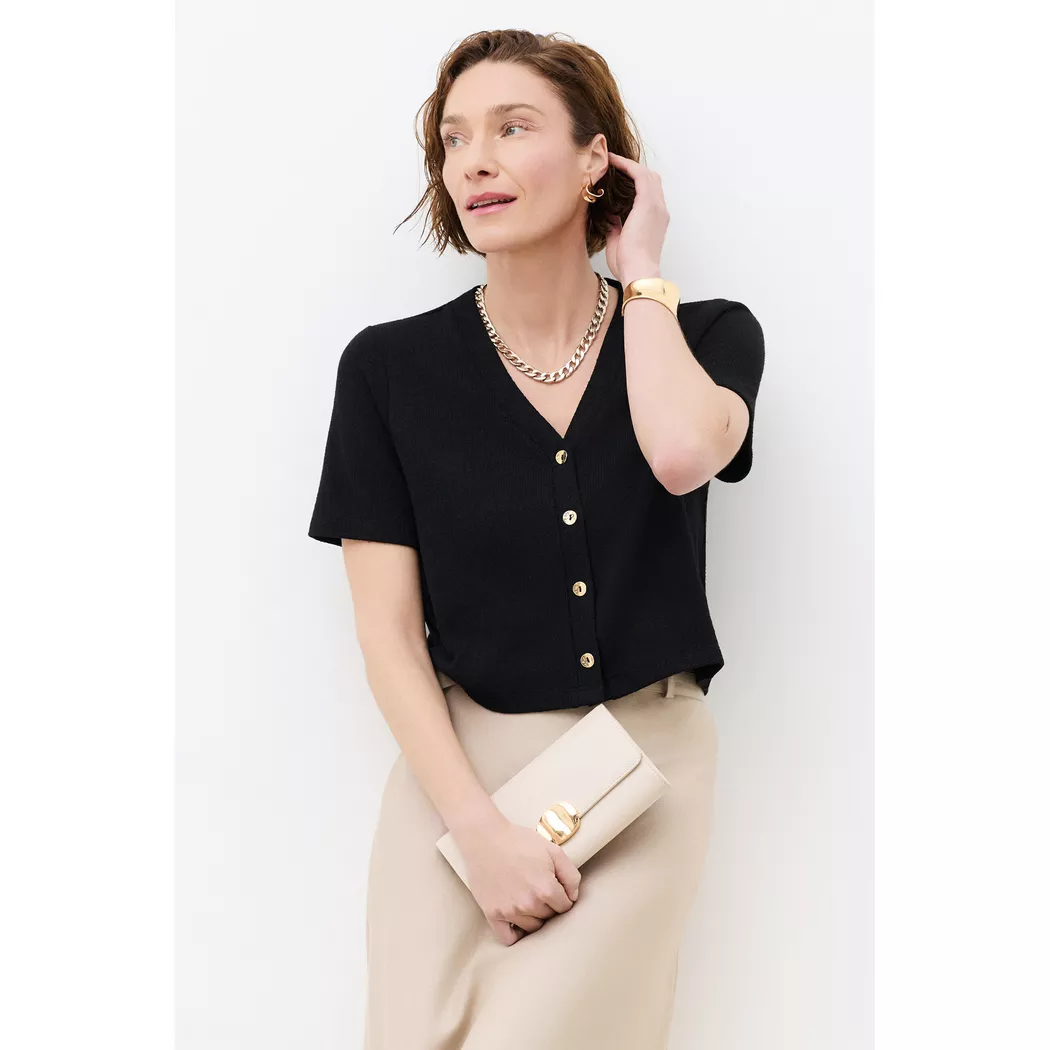 Caroll - T-Shirt, für Damen, Schwarz, Größe XS