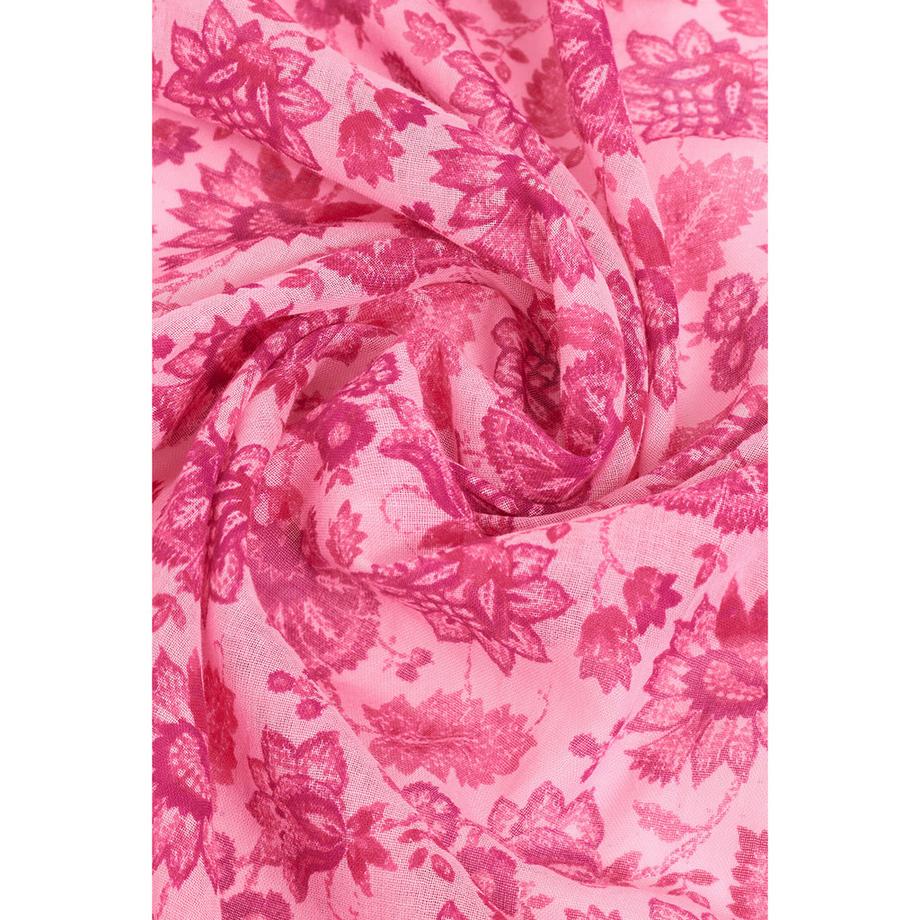 Caroll Foulard à motif floral  